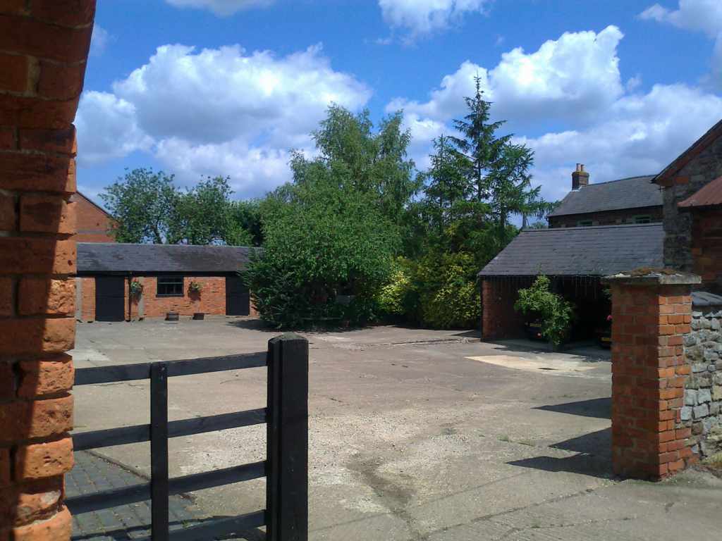 Caldecote Bed and Breakfast Parking at Bed and Breakfast near Towcester